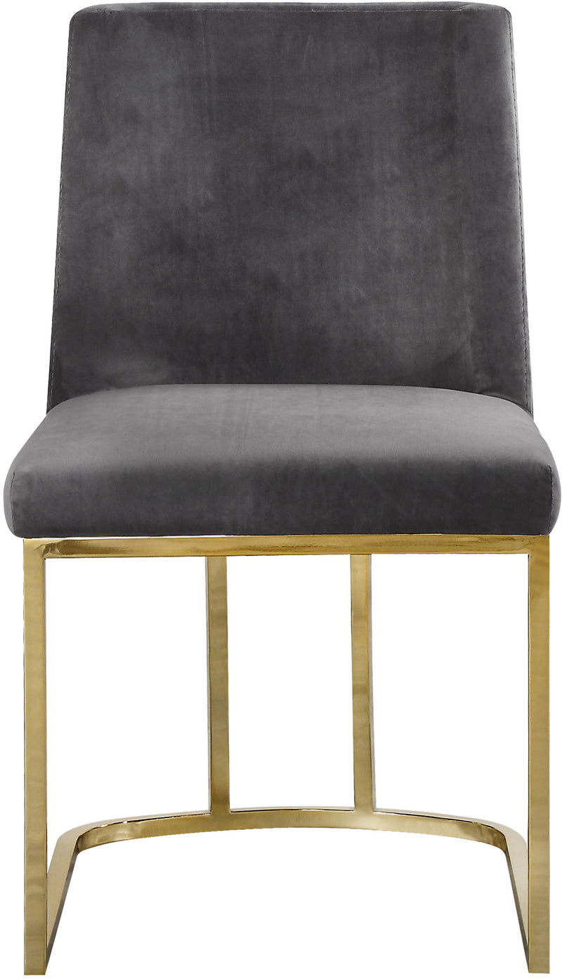 Heidi - Dining Chair with Gold Legs (Set of 2)