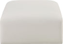 Arc - Faux Leather Ottoman