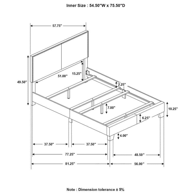 Boyd - Upholstered Panel Bed