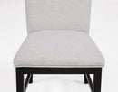 Sebastian - Side Chair (Set of 2) - Black / Gray