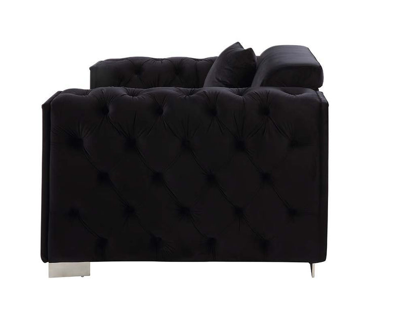 Trislar - Sofa - Black Velvet