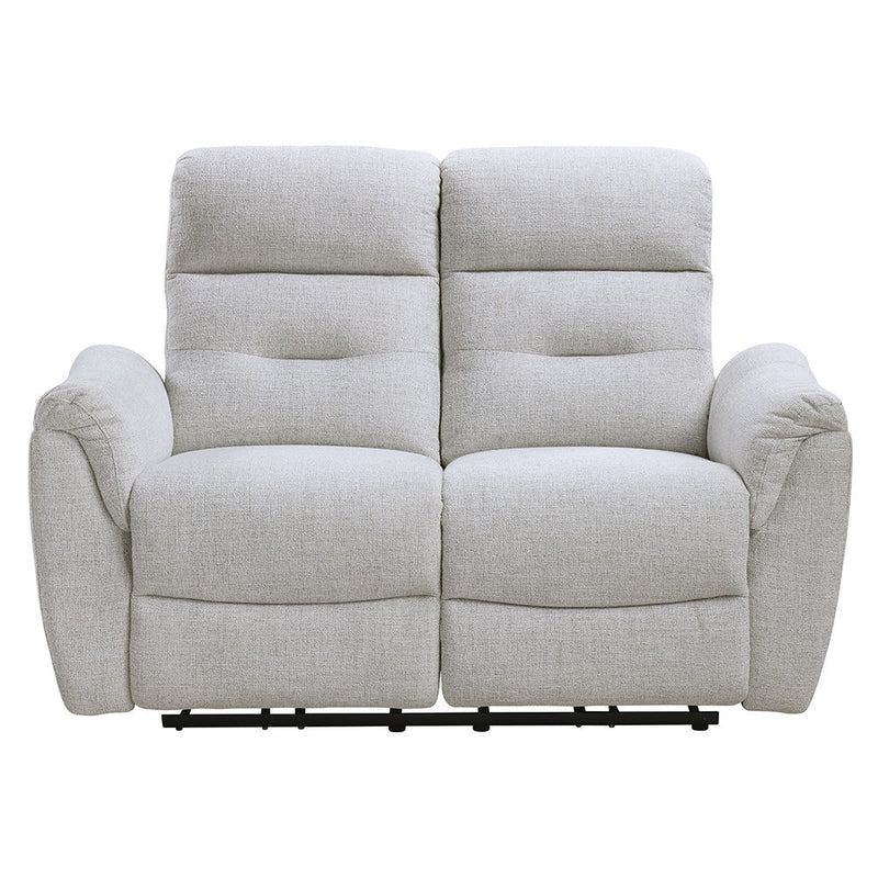 Eastre - Power Motion Loveseat With USB Port - Beige Chenille