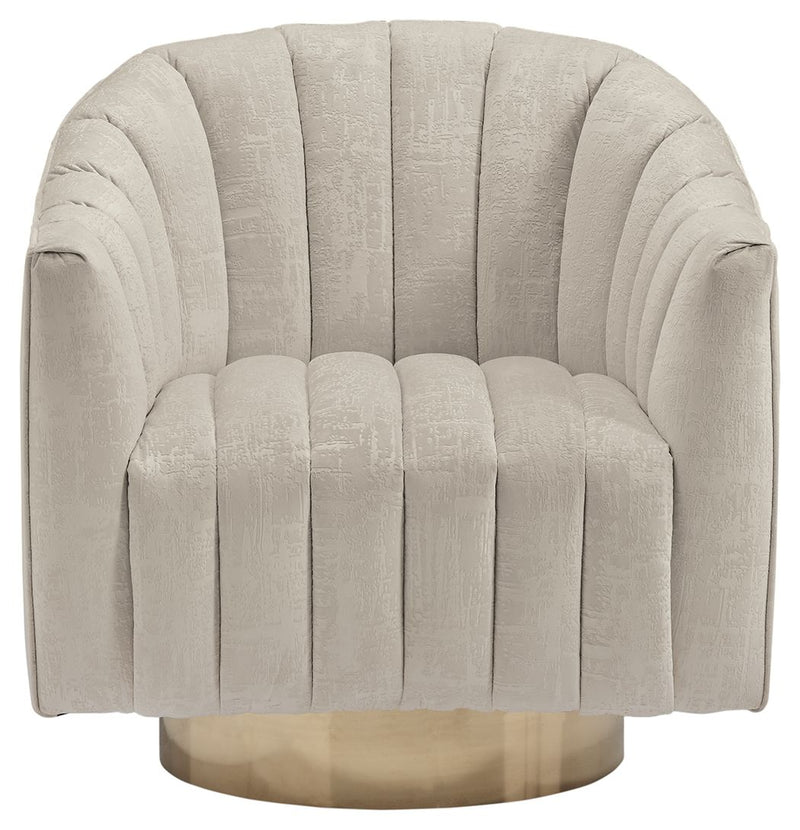 Penzlin - Pearl - Swivel Accent Chair