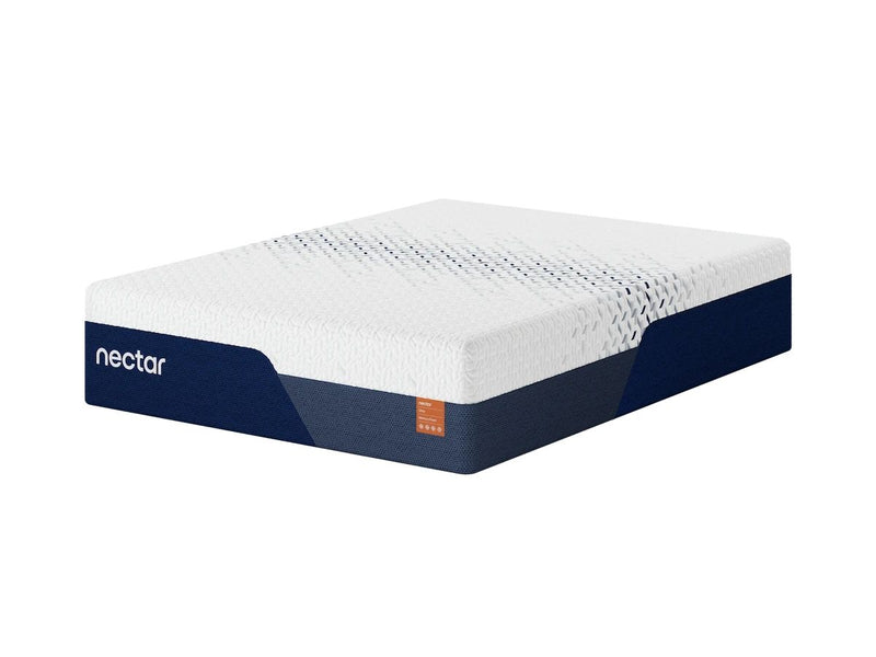 Nectar Ultra Memory Foam 5.1 - White - California King Mattress - Fabric