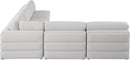 Beckham - 5 Piece Modular Corner Armless Sectional