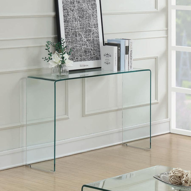 Ripley - Rectangular Tempered Bent Glass Table