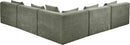 Stellar - 5 Piece Upholstered Modular Sectional