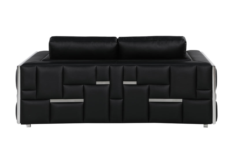 1130 - Top Grain Italian Leather Loveseat