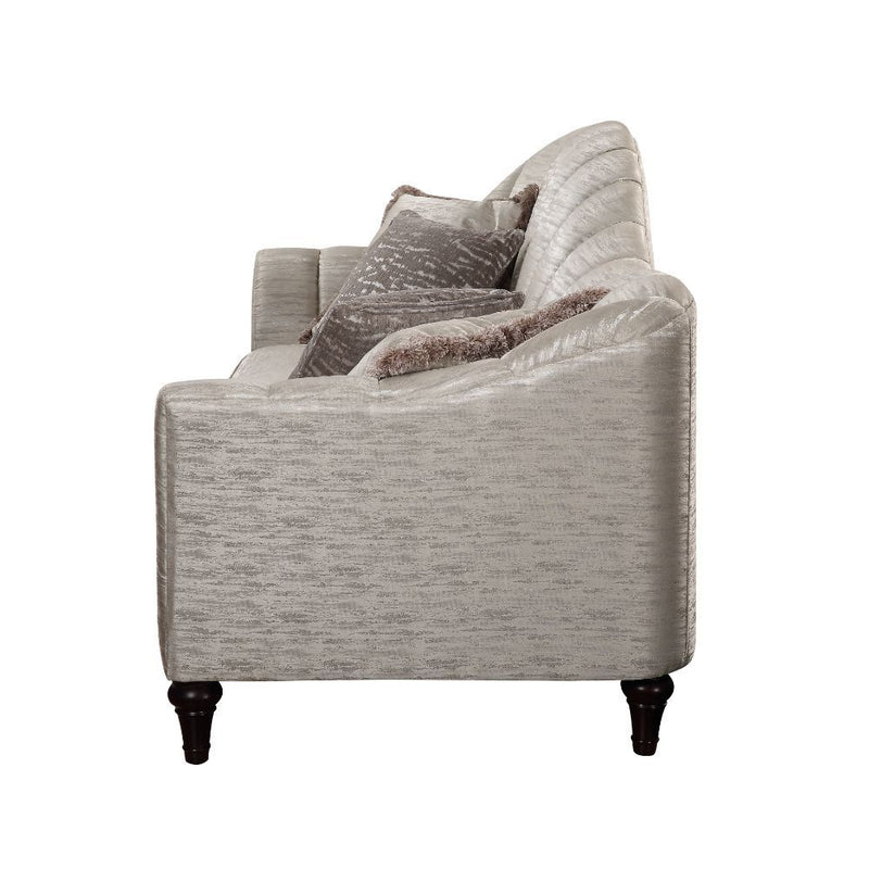 Athalia - Loveseat - Shimmering Pearl