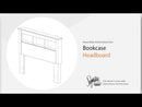 Drystan - Bookcase Headboard