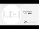 Frandern - Dressing Chest - Gray