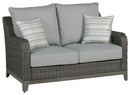 Elite Park - Loveseat w/Cushion - Gray