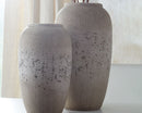 Dimitra - Vase Set (Set of 2) - Brown / Cream