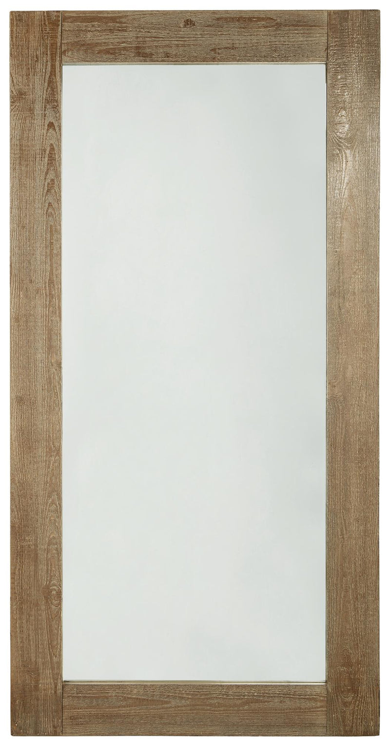 Waltleigh - Distressed Brown - Floor Mirror