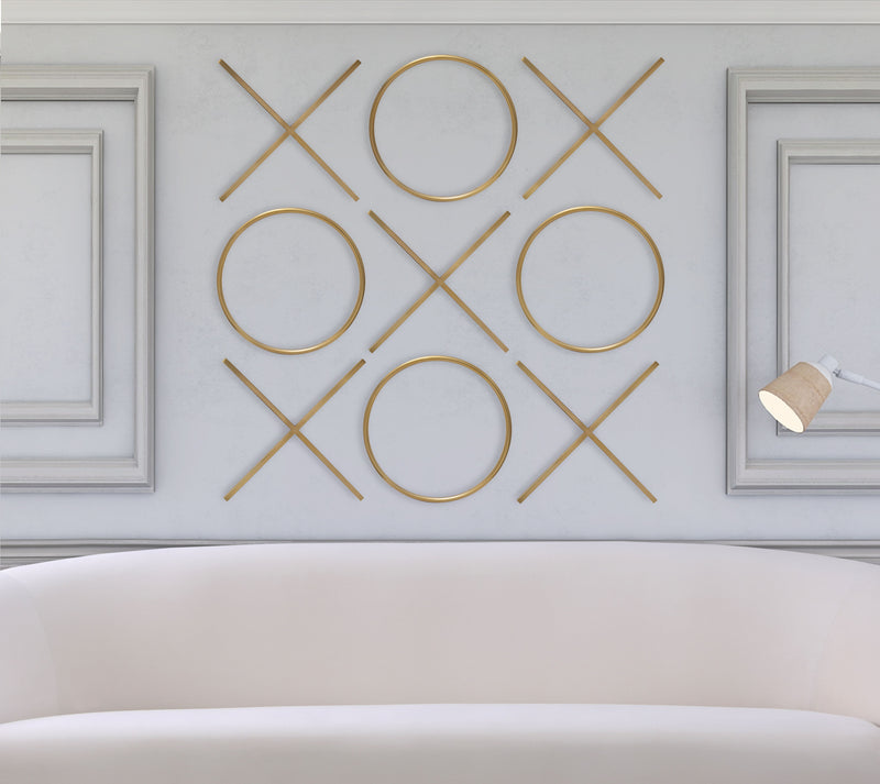 XOXO - Wall Decor - Yellow