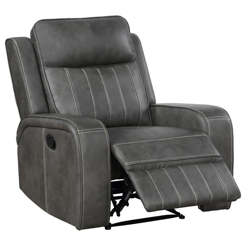Raelynn - Upholstered Recliner Chair - Grey