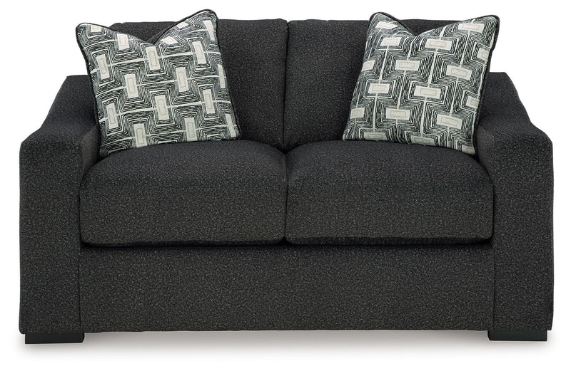 Wryenlynn - Onyx - Loveseat