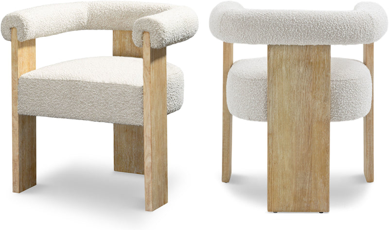 Barrel - Dining Chair - Cream