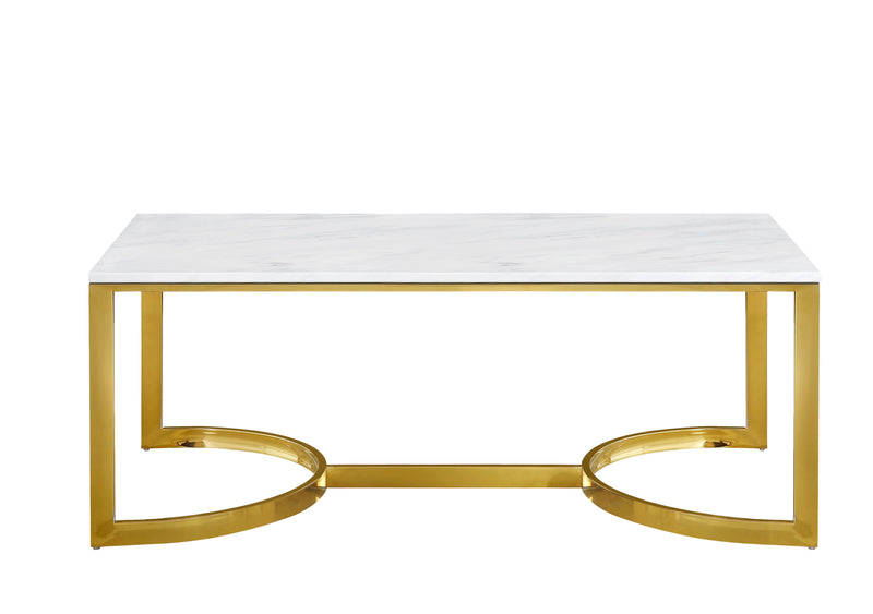 London - Coffee Table - Gold