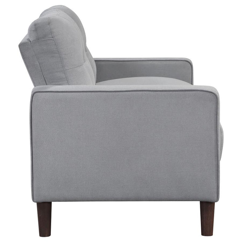 Bowen - Upholstered Track Arms Tufted Loveseat