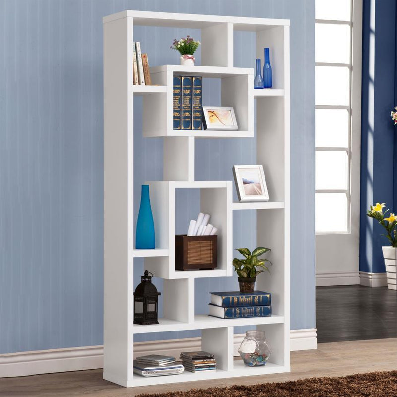 Howie - 10-shelf Bookcase