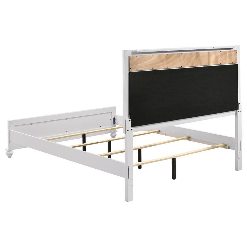 Barzini - Upholstered Panel Bed