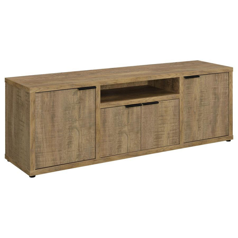 Tabby - 4-Door Engineered Wood 60" TV Stand - Mango