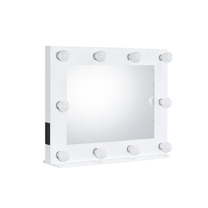 Avery - Accent Mirror - White Finish