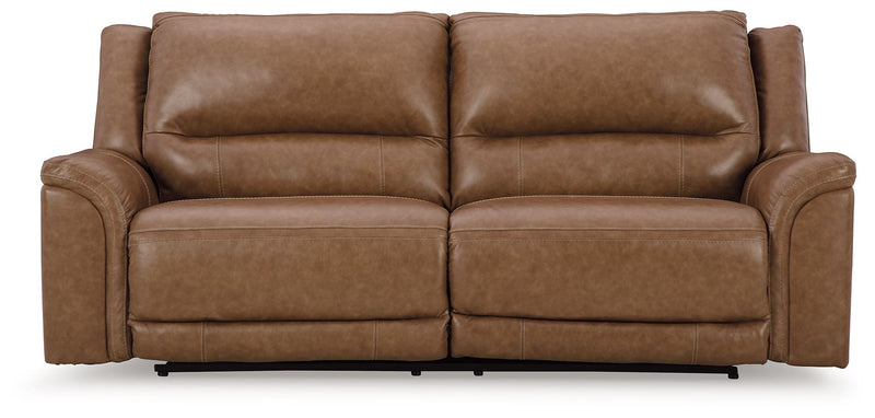 Trasimeno - Caramel - 2 Seat Pwr Rec Sofa Adj Headrest