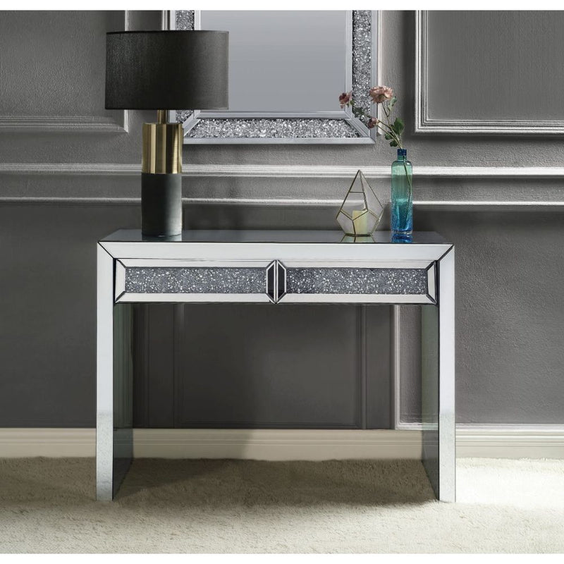 Noralie - Accent Table - Pearl Silver - 32"