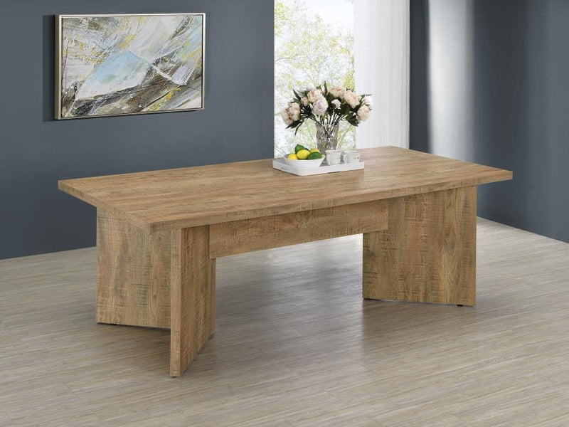 Jamestown - Rectangular Engineered Wood Dining Table With Decorative Laminate - Mango Brown