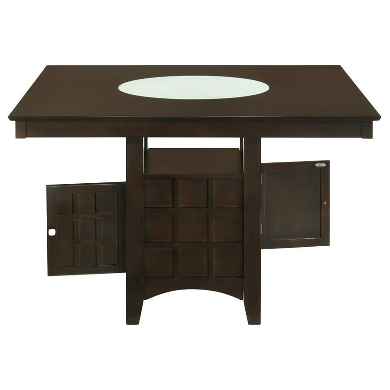 Gabriel - Counter Height Dining Table - Cappuccino