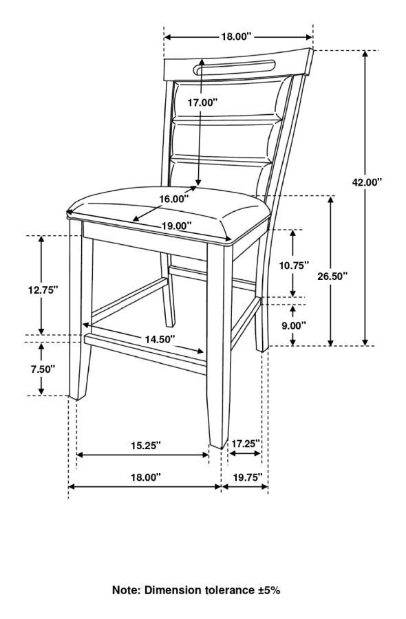 Prentiss - Counter Height Table Set