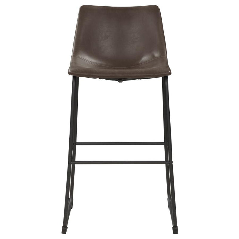 Michelle - Two-toned Armless Stools (Set of 2)