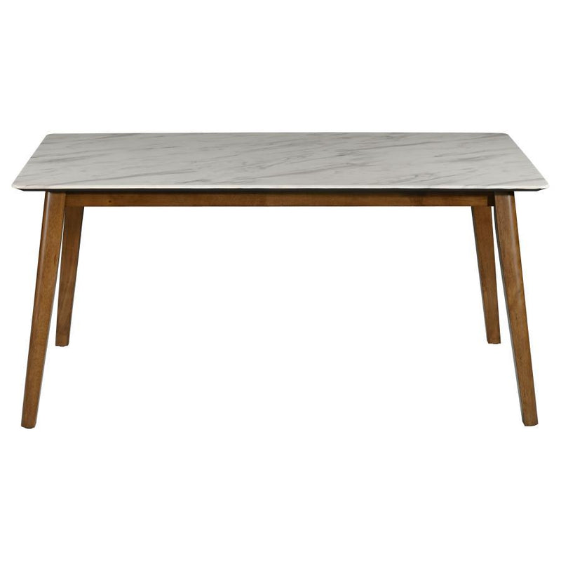 Everett - Faux Marble Top Dining Table