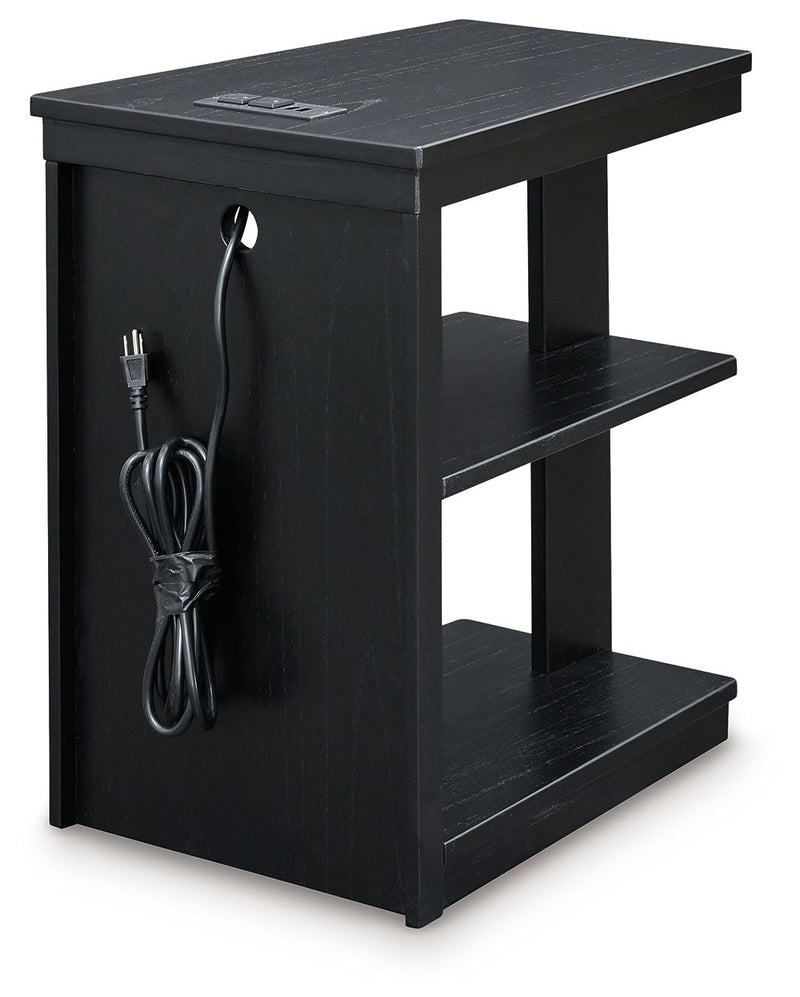 Winbardi - Black - Chair Side End Table