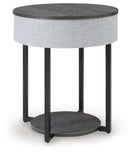 Sethlen - Accent Table - Gray / Black