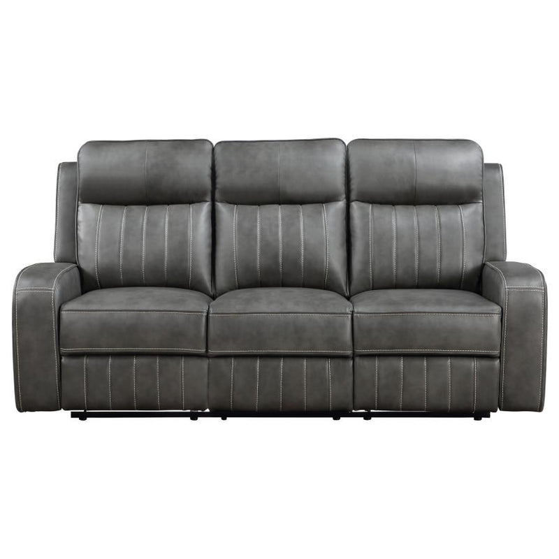 Raelynn - Upholstered Motion Reclining Sofa Set