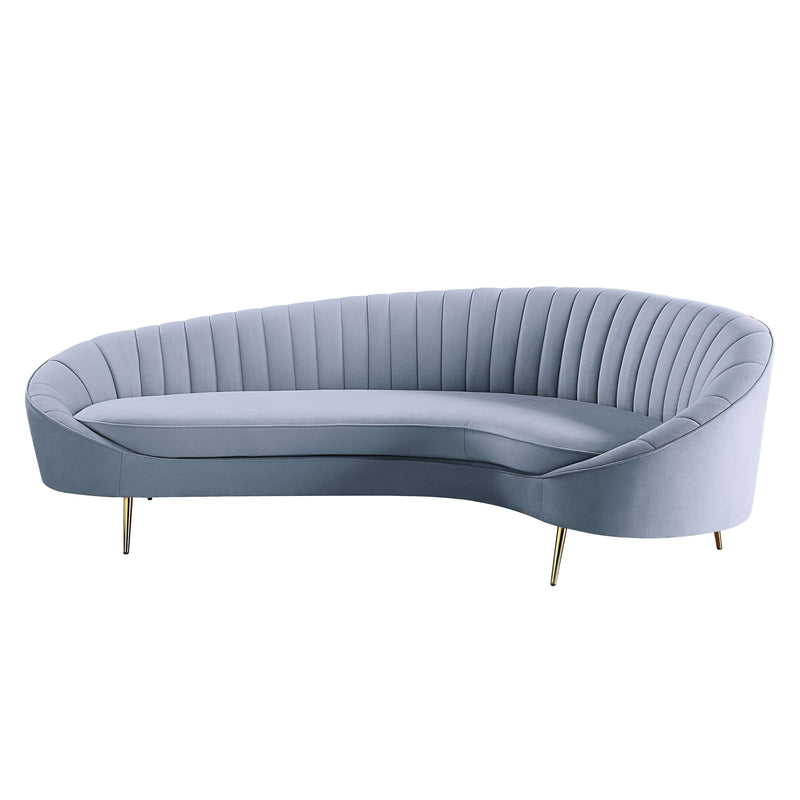 Ballard - Sofa - Light Gray Velvet