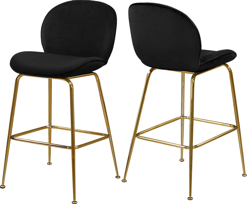 Paris - Stool with Gold Legs (Set of 2)