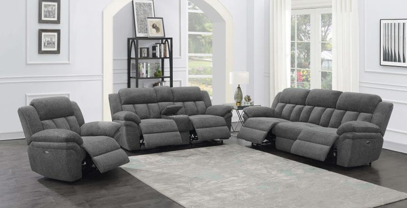 Bahrain - Upholstered Loveseat With Console