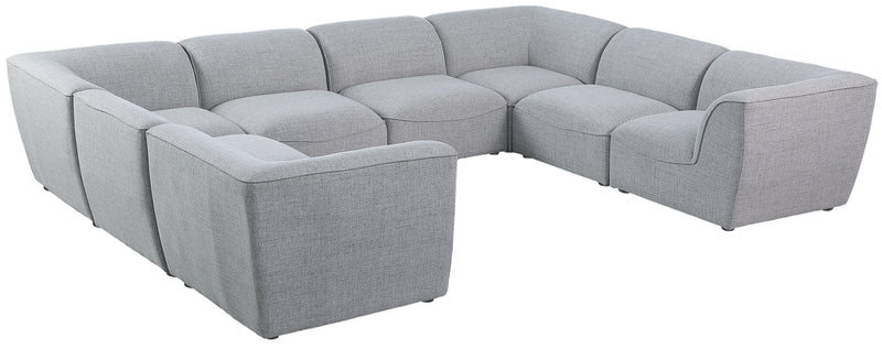 Miramar - Modular Sectional 8 Piece - Gray